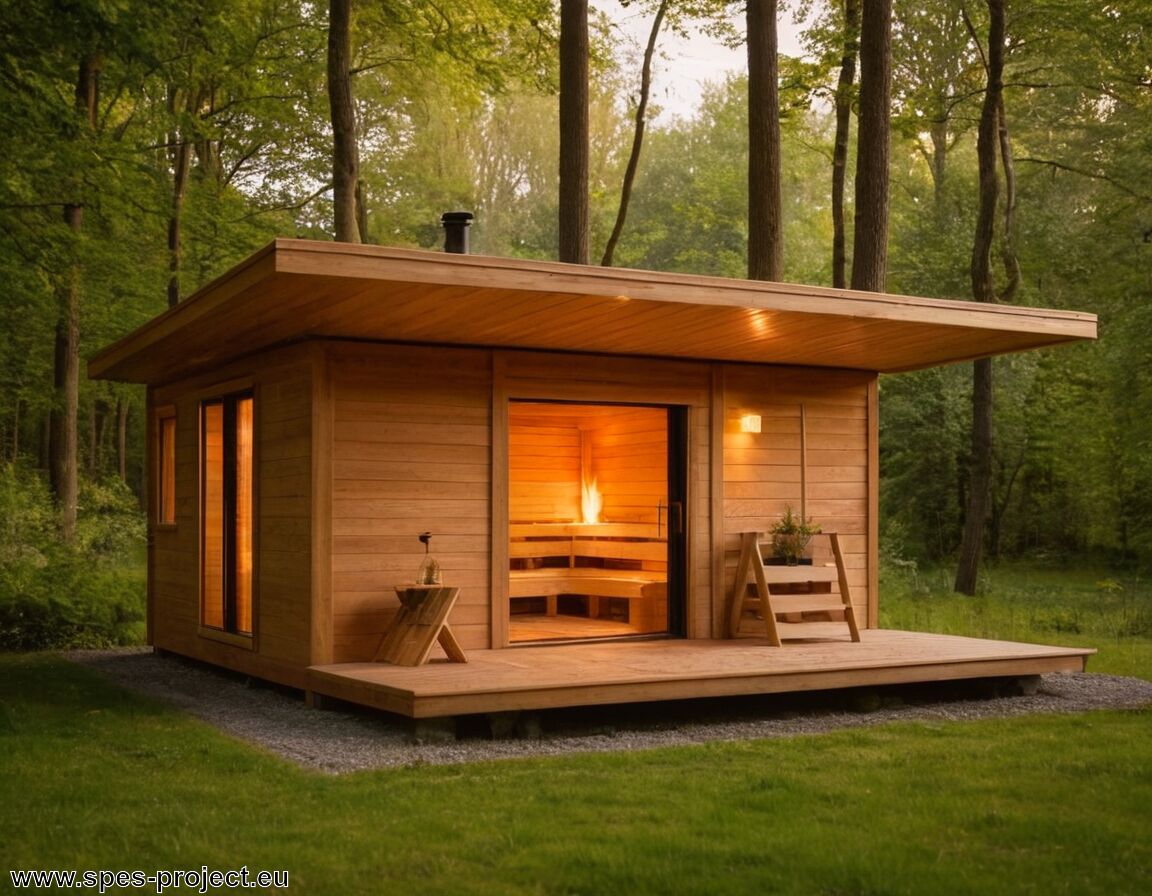 Elektrik und Wasseranschlüsse einrichten - Sauna Blockhaus selber bauen » deine persönliche Wellness-Oase  