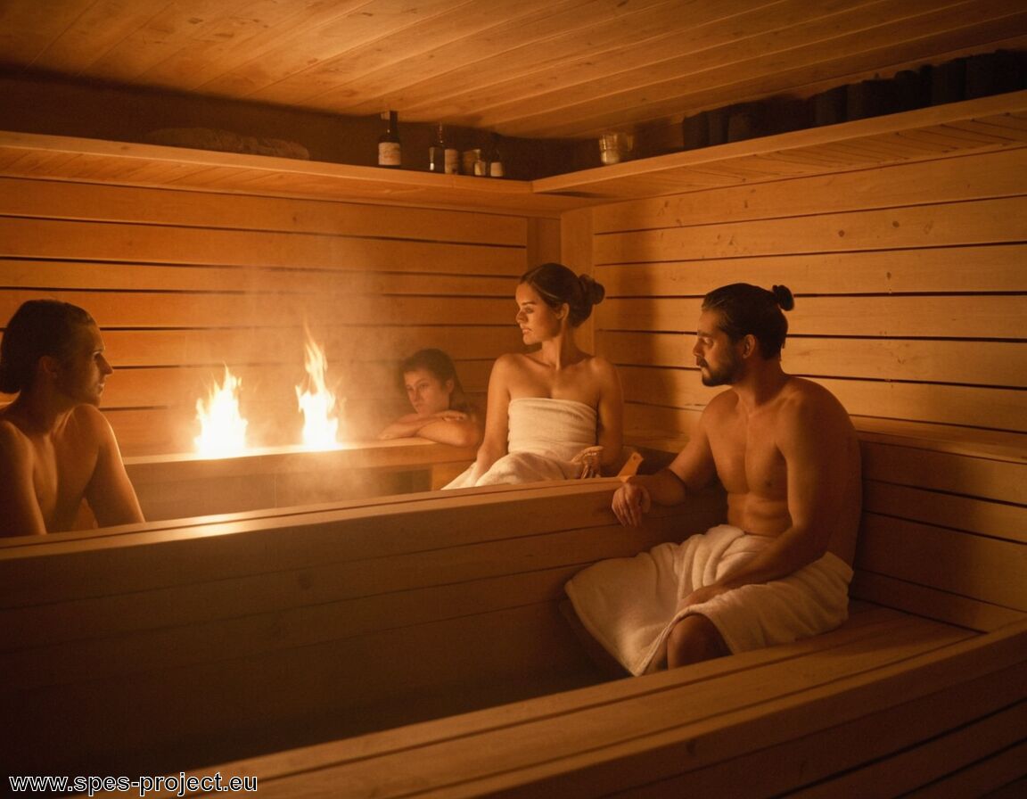 Soziale Interaktion im Saunabesuch - Sauna gegen Stress » Entspannung pur für Körper und Seele